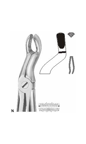 Extracting forceps Ergo,Dimond Coated,